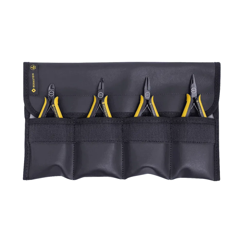 ESD pliers set EUROline 4 pcs