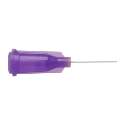 Dosing needle, stainless steel needle with plastic body, gauge: 30 (50 pieces)