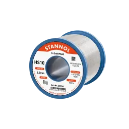 Solder wire HS10, Sn60Pb40, RO M1, 2mm, 1000g