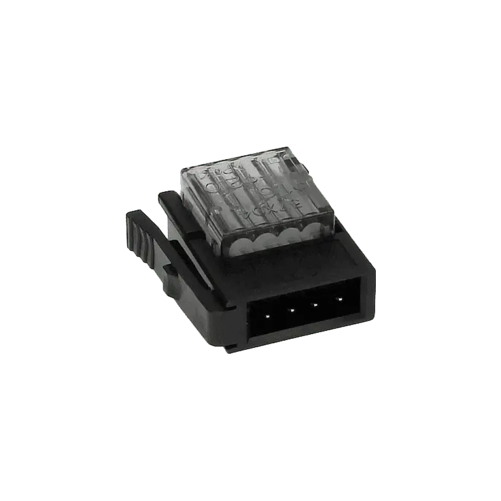 Plug angular 4p IDC Mini Clamp II gray