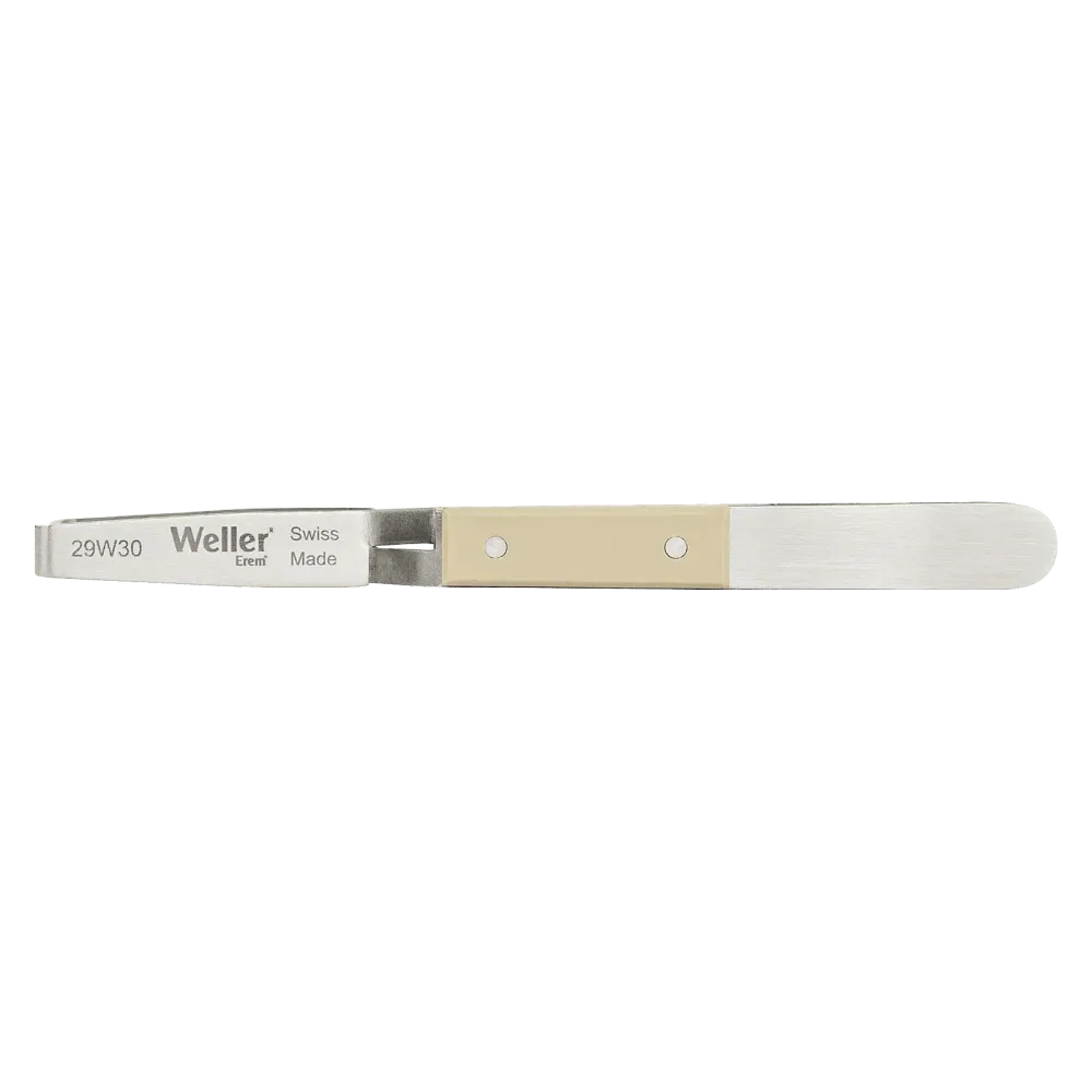 Stripping tweezers with synthetic fiber handle