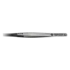 ESD ceramic tweezers with replaceable tips 0.7 mm wide, dissipative