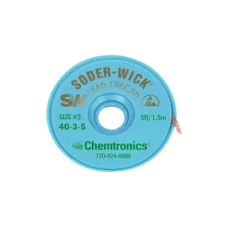Desoldering braid Lead-free SD ESD Safe 2 mm x 1.5 m