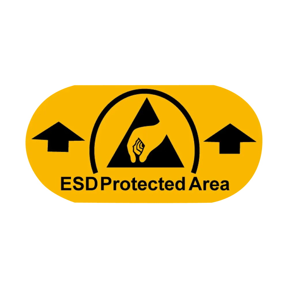 EPA floor marking, 150 x 75 mm, 10 pieces