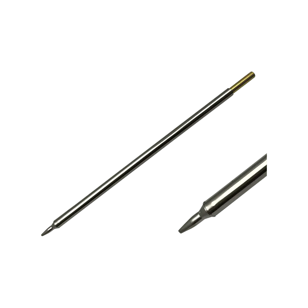 STTC-838 - Soldering cartridge chisel-shaped (ø x L) 1.4 x 9.9 mm, 800 series