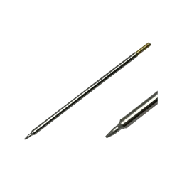 STTC-838 - Soldering cartridge chisel-shaped (ø x L) 1.4 x 9.9 mm, 800 series