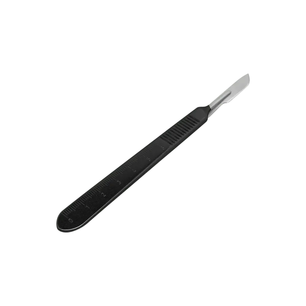 ESD scalpel handle, with 5 blades