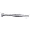 Wafer tweezers 130mm shape 3 DWF with teeth