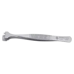 Wafer tweezers 130mm shape 3 DWF with teeth