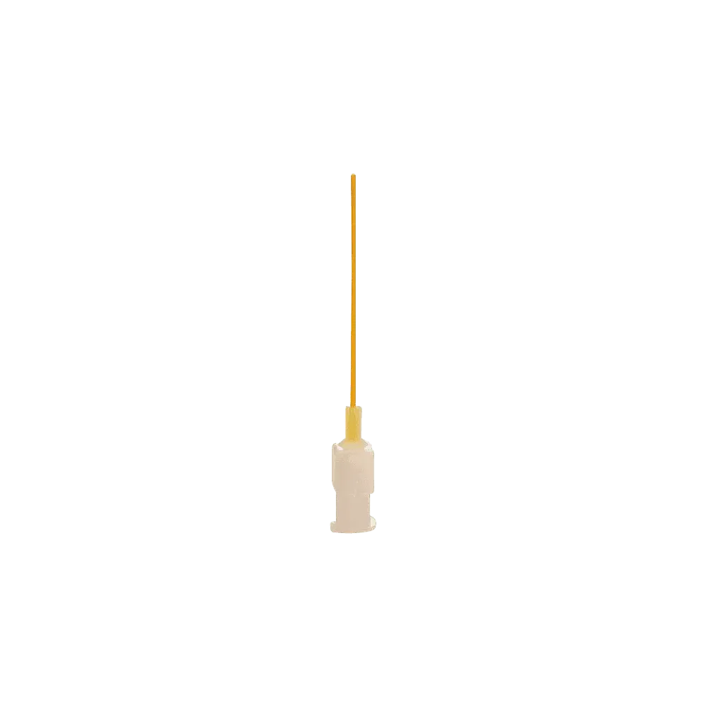 Flexible dosing needles yellow, 20 gauge (50 pcs)