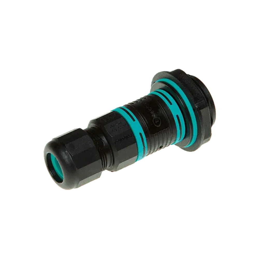 Cable Joiner 3p, wire-to-panel, with wire protection, D7-12mm IP68
