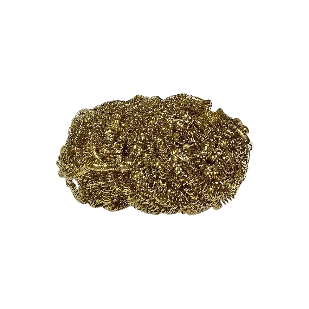 Spiral wool (brass, 2 pcs)