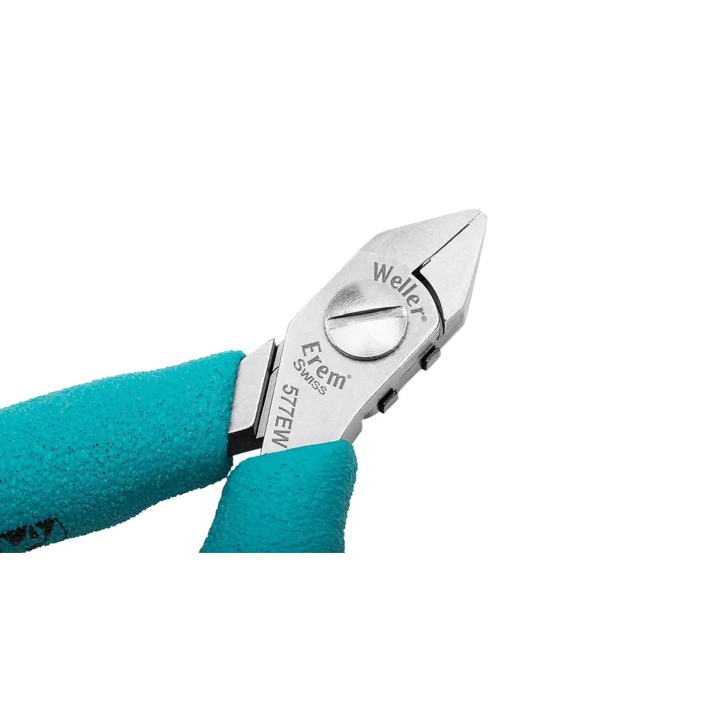 Diagonal cutters, beveled head
