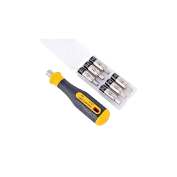 Torque adapter set 7-piece 0.6-3.0Nm for 1/4 inch