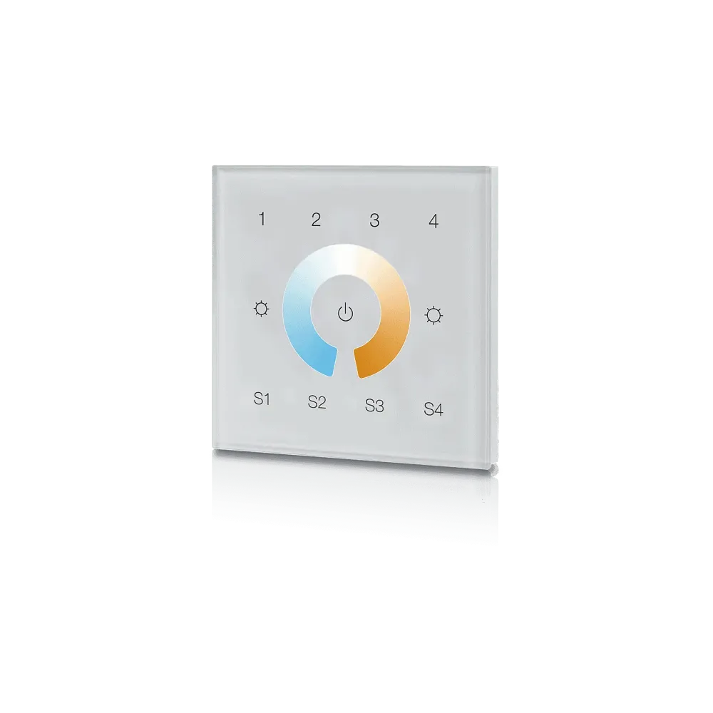 DALI DT8 Touch Panel AC, Tunable white, wall mounting