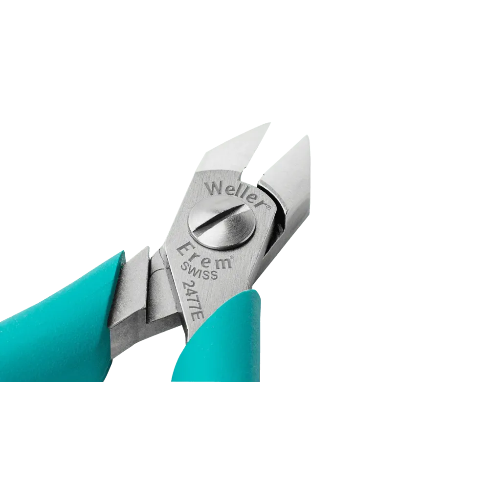 Diagonal cutters, beveled head