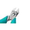 Diagonal cutters, beveled head