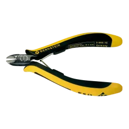ESD mini side cutter dissipative 120 mm with carbide insert for glass fiber