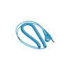 Earth contact connection with banana plug, black or blue