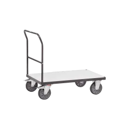 ESD push bar trolley, up to 600 kg, 1000 x 600 mm