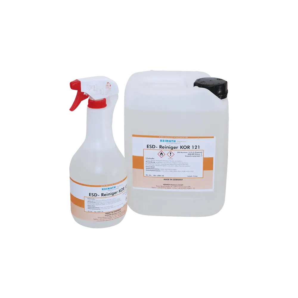 ESD surface cleaner KOR 121 with antistatic agent