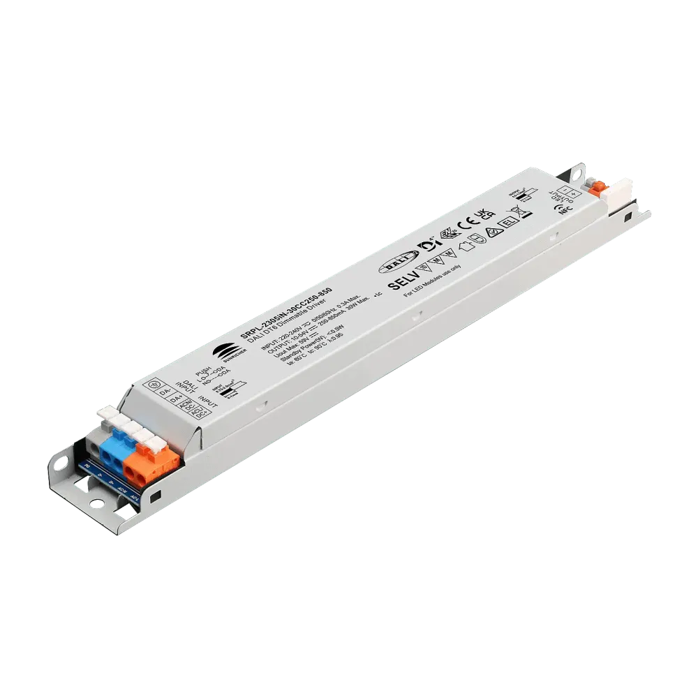 30W DALI2 DT6, D4i, linear constant current LED driver, NFC