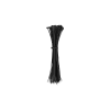 Cable ties, 23 KG tensile strength, 29cm, black, 100 pcs.