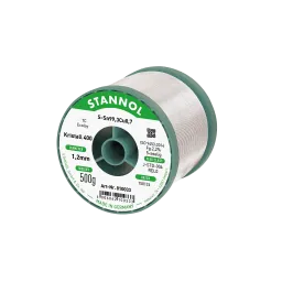 Solder wire Kristall 400, Sn99,3Cu0,7 - TC, RE L0, 1.2mm, 500g