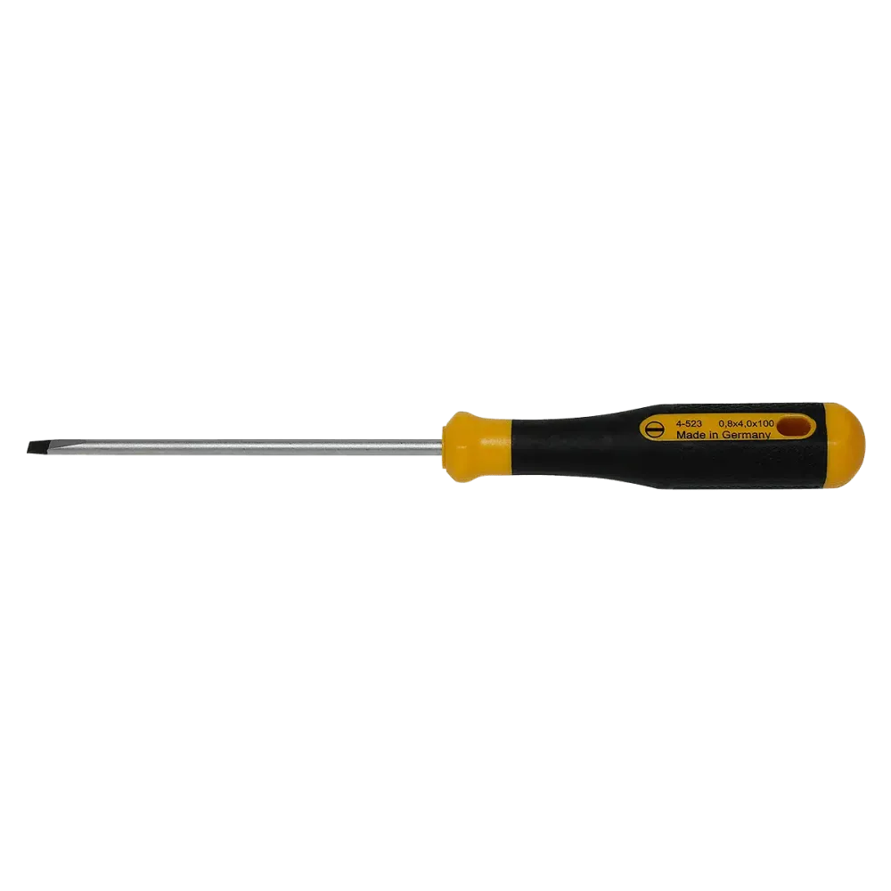 Screwdriver POWERline slotted blade 4.0×0.8×100 mm