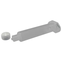 Cartridge sets, white plugs, 30 cc (50 pieces)