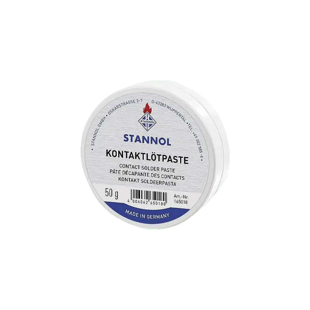 Stannol 165018 Flux solder paste Contents 50 g F-SW 26