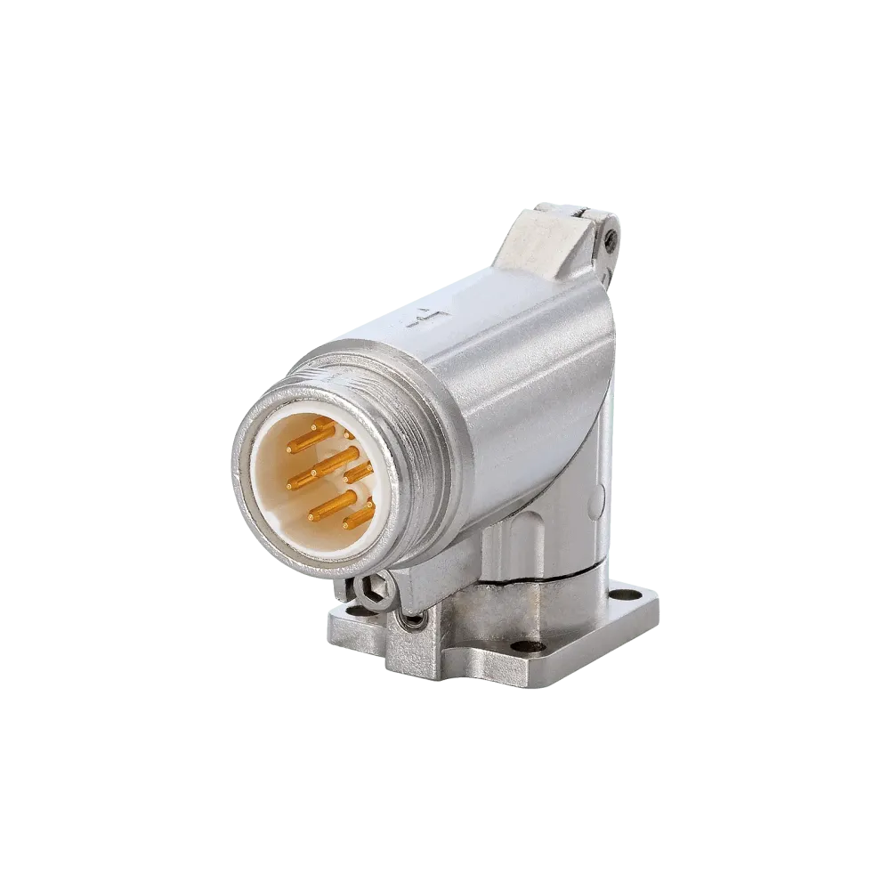 Housing M16 device connector angled