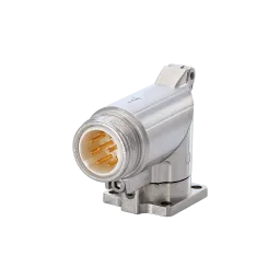 Housing M16 device connector angled