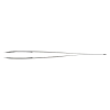 Precision tweezers curved, recessed, with fine tips