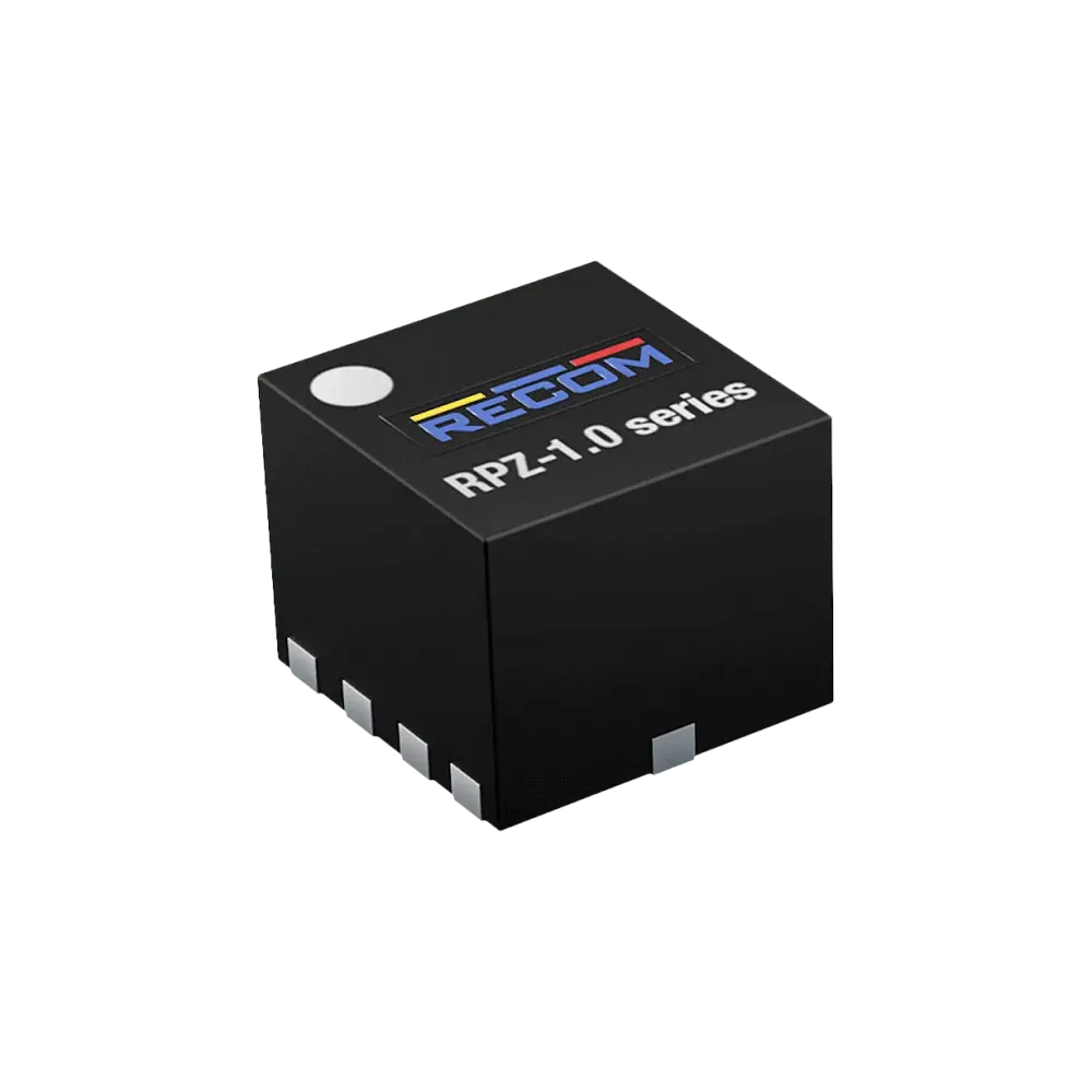 5.2W DC/DC converter, input 2.3...5.5V, output 0.6...5.25V/1000mA, QFN