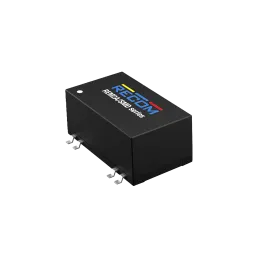 2W medical DC/DC converter, input 18...36V, output 24V/400mA, SMD