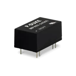 2W medical DC/DC converter, input 9...18V, output +24V / +83mA