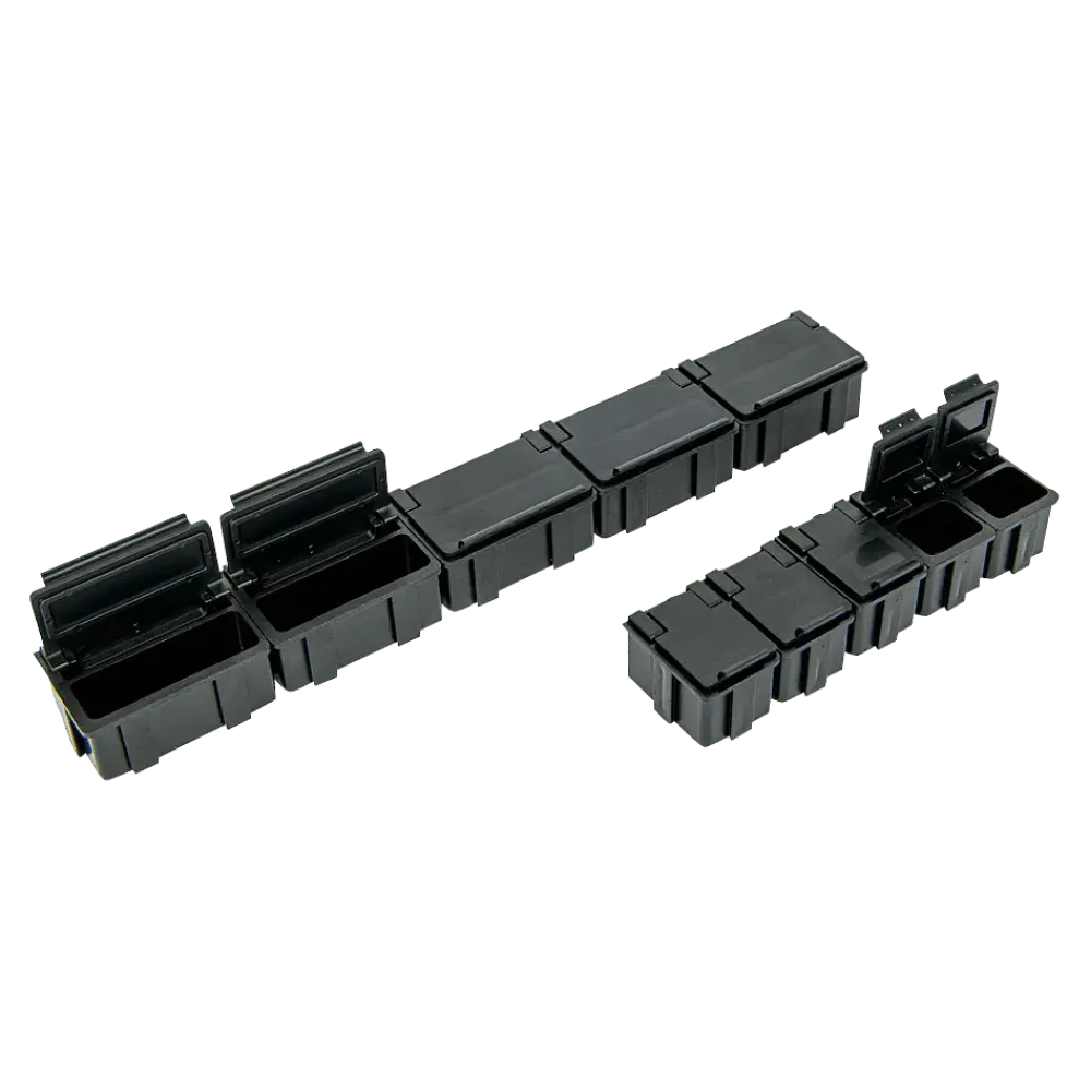 ESD SMD small container set 10 pieces; (5x 9-321 and 5x 9-322)