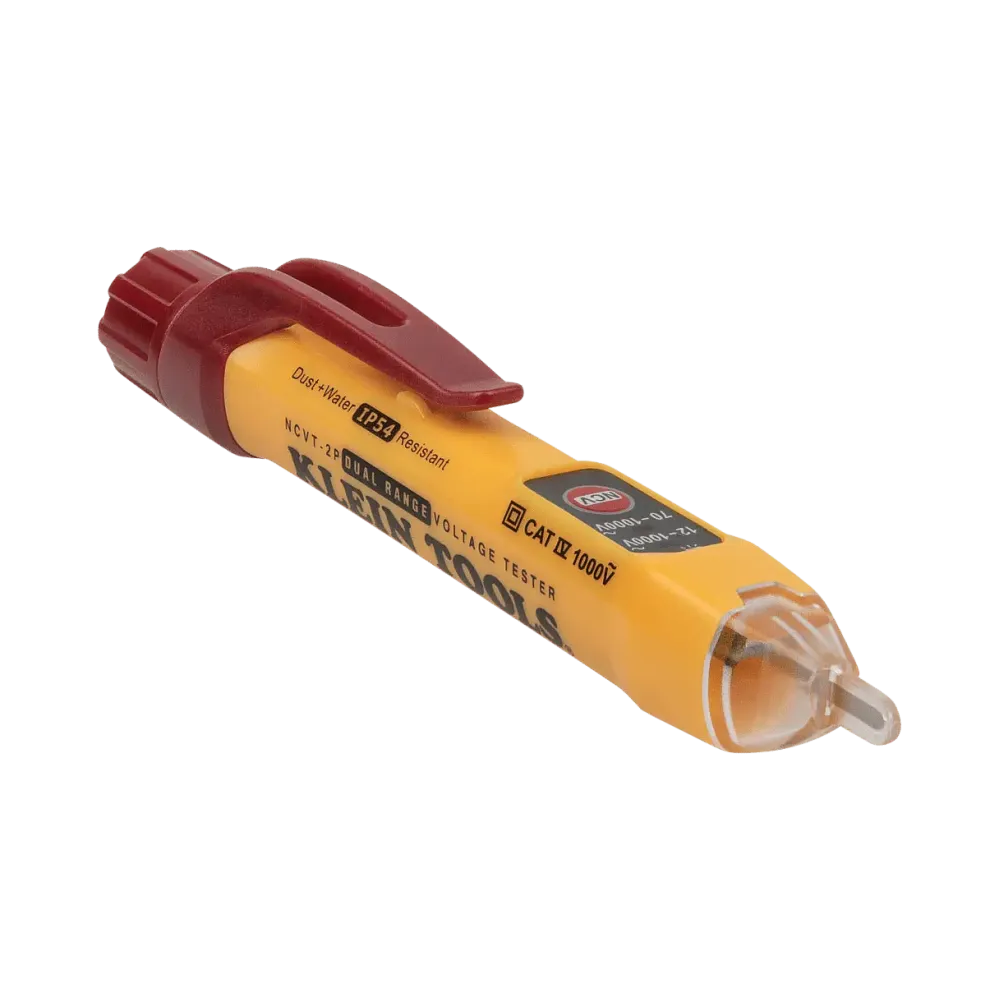 Contactless voltage tester with two measuring ranges, 12-1000 V AC