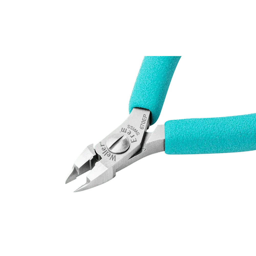 Pointed cutter, straight, short, recessed head