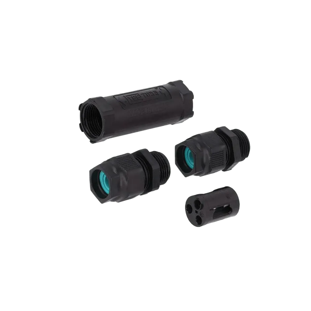 Techno InLine cable connector TH400, 3P, WP, D7-13.5, IP68/IP69