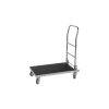 ESD transport trolley with folding bracket