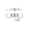 Wago connecting element (2-pole)