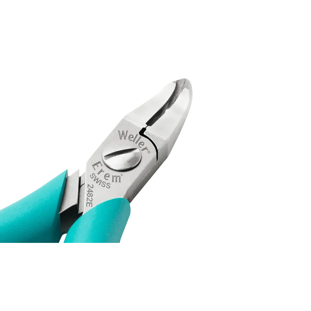 Pointed cutter, angled, narrow head.