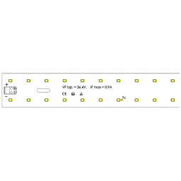 LED module 725x35mm / 4000K / CRI >80 / 78LED