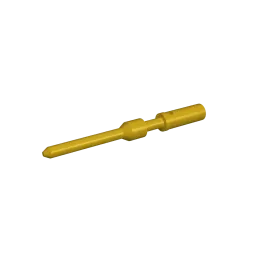 M16 crimping pin 1mm, turned 7.010.981.001