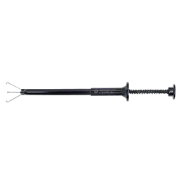 ESD claw gripper with 3 hardened gripper claws, dissipative