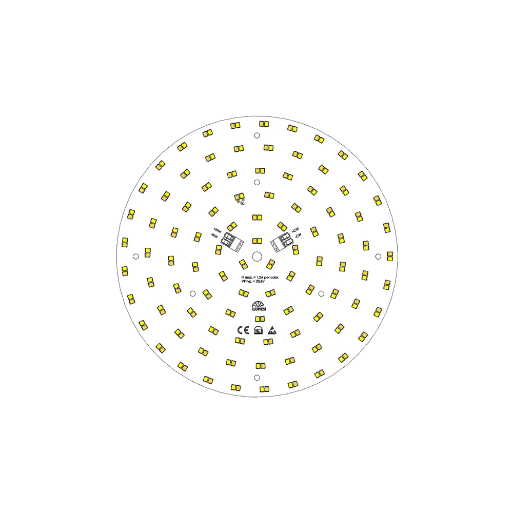 LED module ø180mm / TW / 2700K-6500K / CRI >90 / 192LED