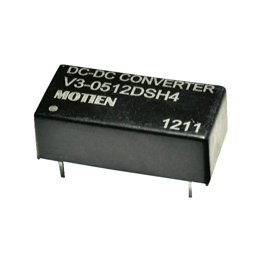 2W DC/DC converter, input 3.3V, output 9V/0.222A