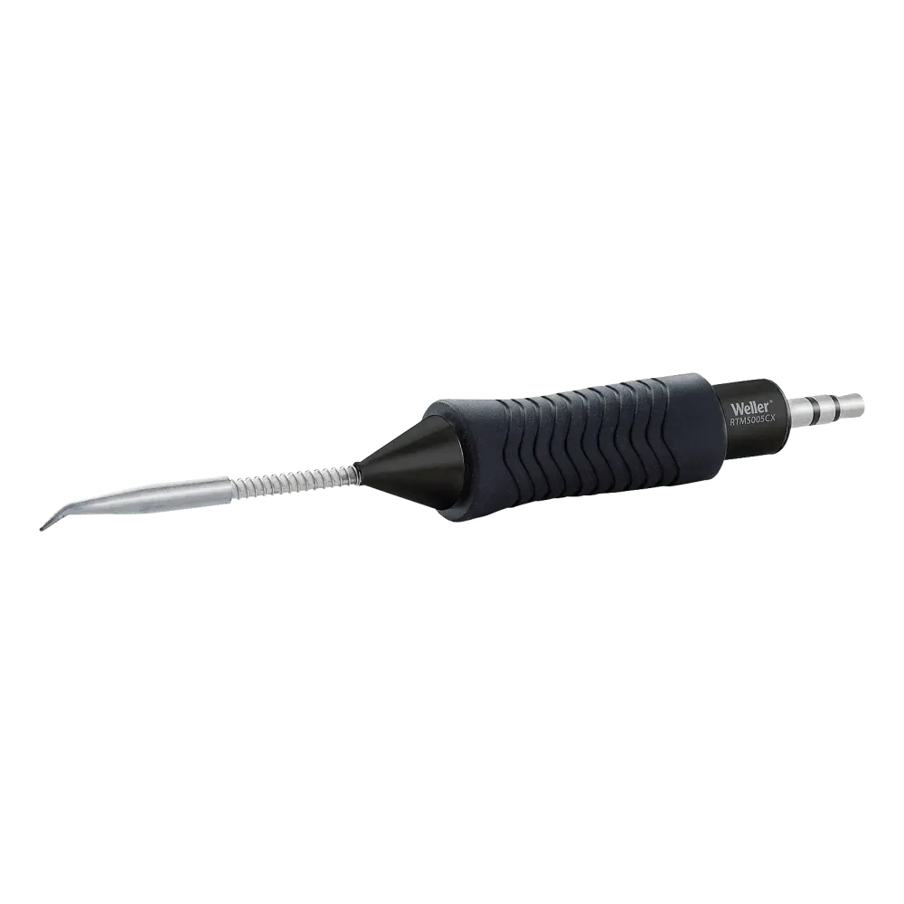 RTMS 005 C X MS Soldering tip conical curved D0.5